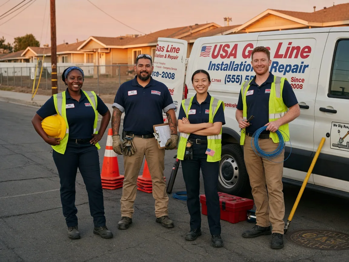 Gas Line Installation company in Kempton, IL